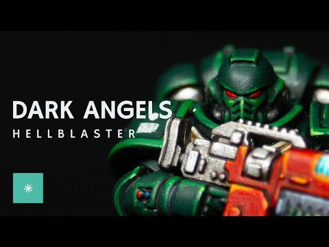 Dark Angels Primaris Hellblaster | Color Schemes