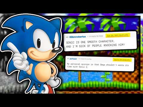I Read Internet Posts About Sonic From 1991... They Were Insane