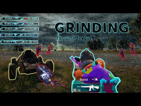 GRINDING FOR WORLD LEAGUE | PUBG MOBILE | fsMALIK