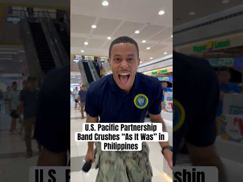 U.S. Pacific Partnership Band Crushes “As It Was” in Philippines
