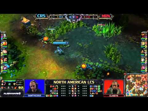 CRS vs MRN - LCS 2013 NA Spring W4D1 (English)