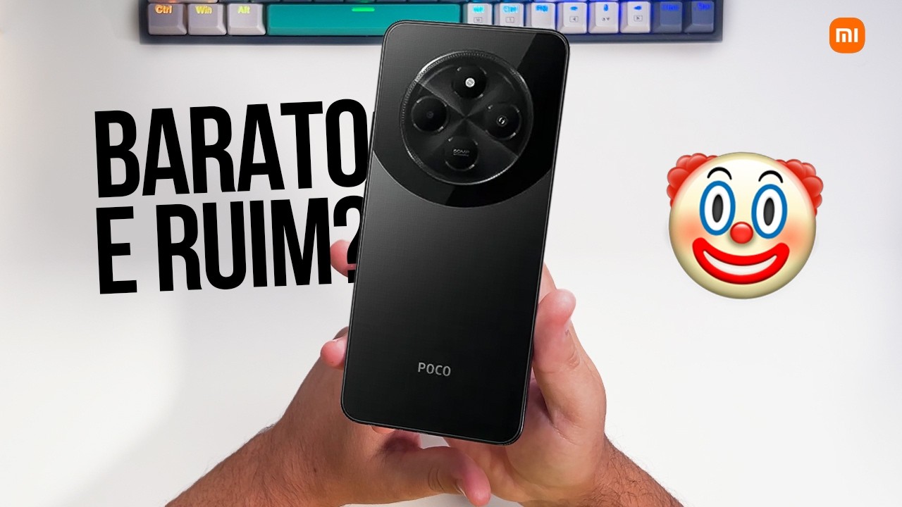 Miniatura da avaliação em vídeo de Smartphone Xiaomi Poco C75 128GB Preto