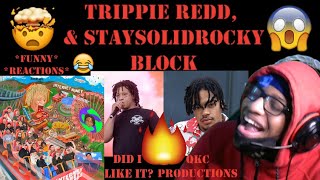 Internet Money - Trippie Redd, &amp; Staysolidrocky - Block - B4THESTORM - Official Audio - REACTION