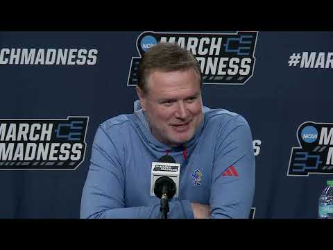 Kansas First Round Pregame Press Conference - 2025 NCAA Tournament