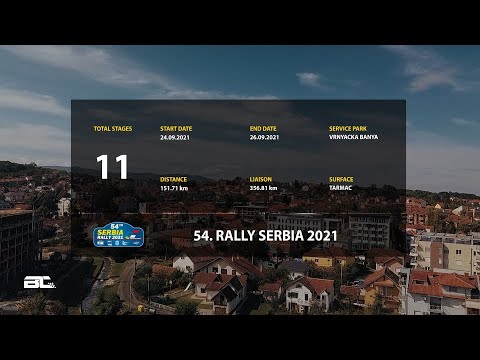 54. Serbia Rally 2021 - Maps