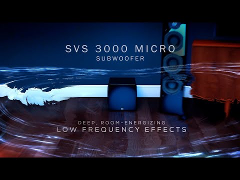 Reference Subwoofer Performance Just Went Micro. SVS 3000 Micro Subwoofer.