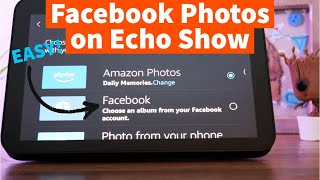 Facebook photos on Echo Show