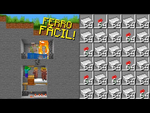 ✔️ EASIEST INFINITE IRON FARM in MINECRAFT