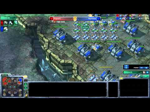 PlayerX (T) vs NuffSaid (T) 2/2 - Starcraft 2 Community Replay