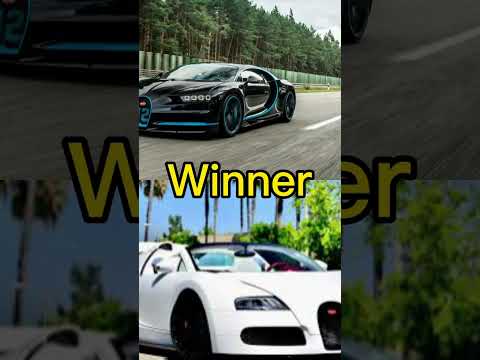 Bugatti Chiron VS Bugatti Veyron SS VS Bugatti Bolide VS Devel Sixteen