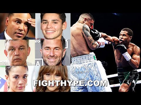 CELEBRITIES REACT TO DEVIN HANEY BEATING JOJO DIAZ JR: DE LA HOYA, ATLAS, GARCIA, HEARN, & MORE