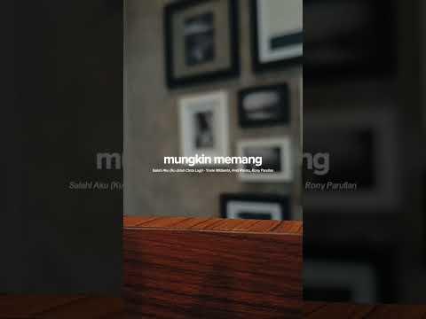 Rony Parulian - Salahi Aku (Ku jatuh cinta lagi) #ronyparulian #salahiaku #kujatuhcintalagi #wer1