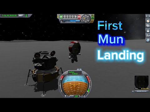 How to get to the MUN and back in KSP (easy edition)