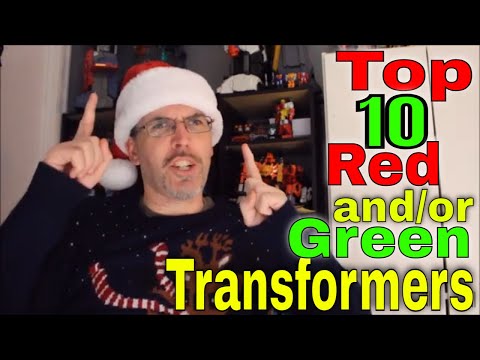 GotBot Counts Down: Top 10 Transformers with a Red and/or Green Color Scheme
