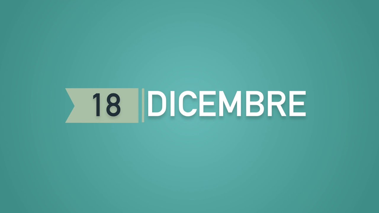 Meditazione Calendario “Parole di Vita” del 18 Dicembre 2021
