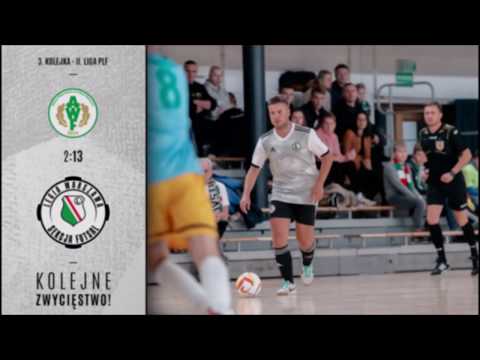 [2. LIGA PLF] AZS AWF WARSZAWA - LEGIA WARSZAWA FUTSAL [2-13] - [SKRÓT MECZU]