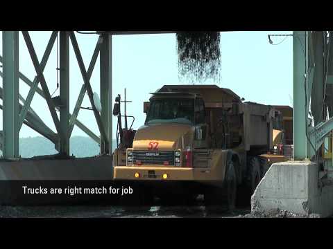 McElroy Plant Realizes Savings with Cat® Articulated Truck Hauling