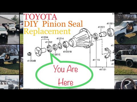 Toyota Pinion Seal Replacement