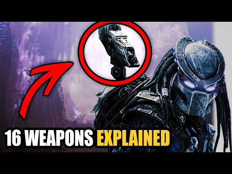 16 Predator Weapons EXPLAINED!