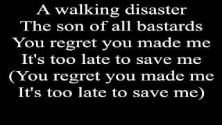 Walking Disaster Lyrics