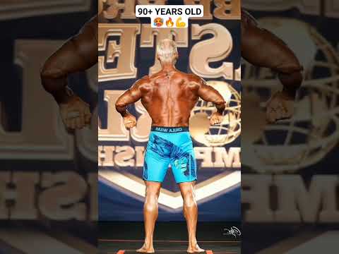 90 year old bodybuilder | masters bodybuilding | old bodybuilder #trending #shortvideo #short