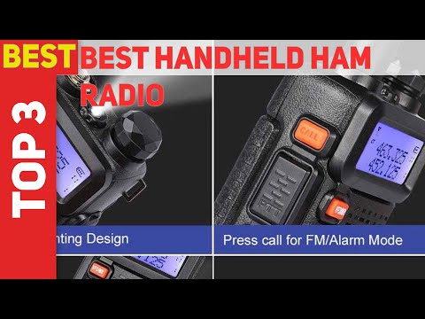 Top 3 Best Handheld Ham Radio 2023?