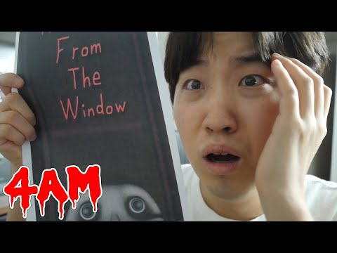 창문 밖의 남자가 진짜로 저희 집에 찾아왔습니다..