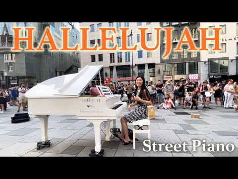 Hallelujah (Piano Cover) | Street Piano | YUKI PIANO