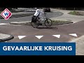Onvrede over nieuwe rotonde in Leiden - OMROEP WEST