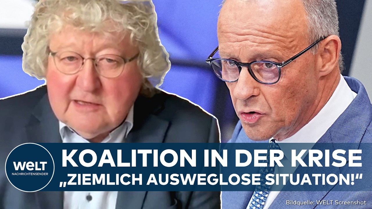 DEUTSCHLAND: Merz im Fall?! Union und SPD in der Zange! Koalition in schwerer Krise