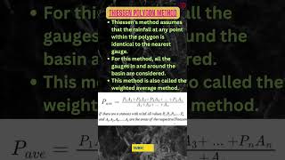 Thissen polygon method of rainfall ll #rainfall