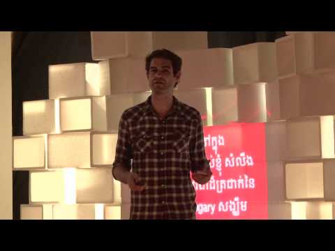 Dream big...but follow through: John Lovejoy at TEDxPhnomPenh