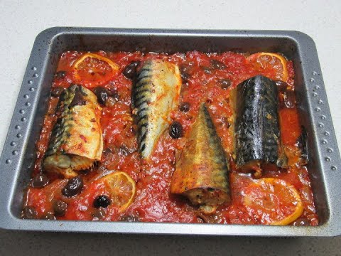 Macrou in sos tomat absolut delicios