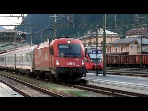 Die Brennerbahn: Lokomotion, ÖBB, Trenitalia und TXL am Brenner - HD