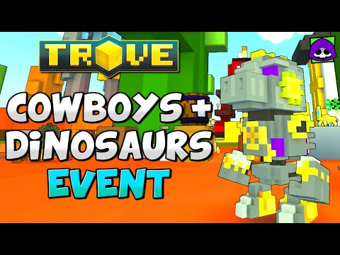 HOW TO COMPLETE COWASAURS AND DINOBOYS EVENT (2022) 🤠🦖 Trove Event Guide & Event Items