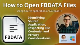 How to Open FBDATA Files (Facebook Data Export)