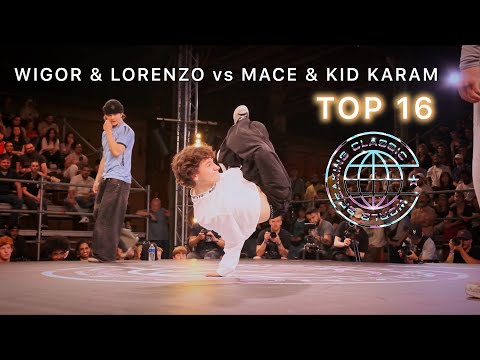 WIGOR & LORENZO vs MACE & KID KARAM | TOP 16 | World Breaking Classic 2024