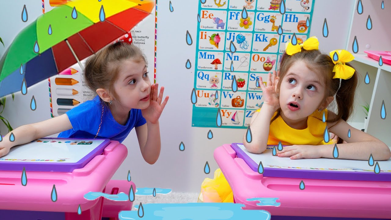 The Best Teacher Helps Eva at School - Stories for kids