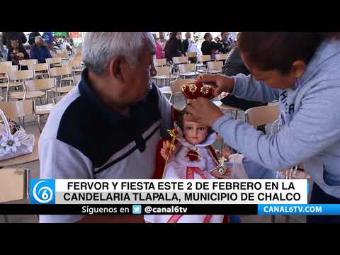 Video: Fervor y fiesta este 2 de febrero en la candelaria Tlapala, municipio de Chalco