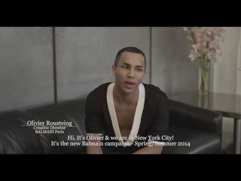 Balmain Spring/Summer 2014 Behind The Scenes #1