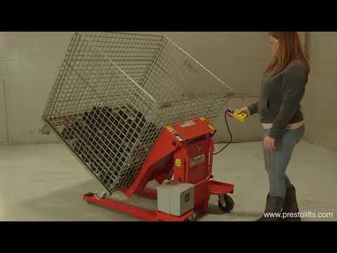 PT Series Portable Container Tilters