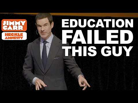 Jimmy Insults Heckler to Explain What’s Broken About The UK's Education System