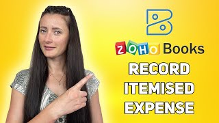 How to record an itemised expense (receipt or bill) in Zoho Books?