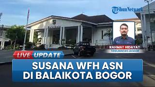 Wali Kota Bogor Cek Langsung Kondisi Balai Kota Bogor saat Penerapan WFH ASN Arahan Presiden Prabowo