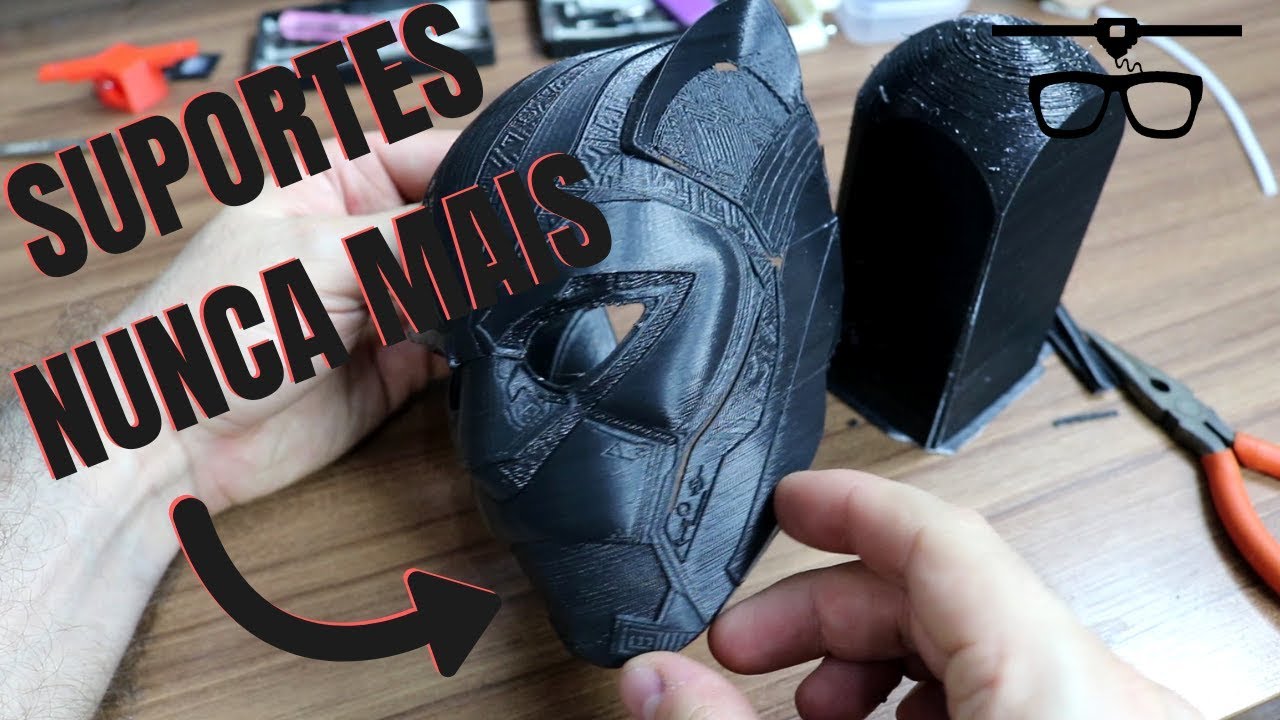 Economize MUITO suporte na sua impressão 3D com essa técnica incrível!
