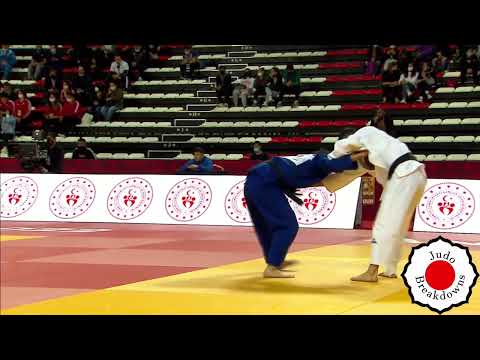 Judo Mens - Orkhan Safarov vs. Isaiah Ramirez - U66 Grand Slam Antalya 2022