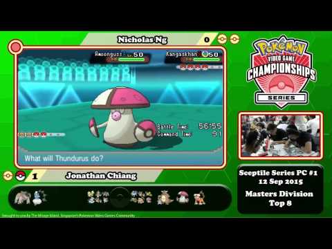 VGC16 Sceptile series PC#1 Top 8: Nicholas Ng vs Jonathan Chiang