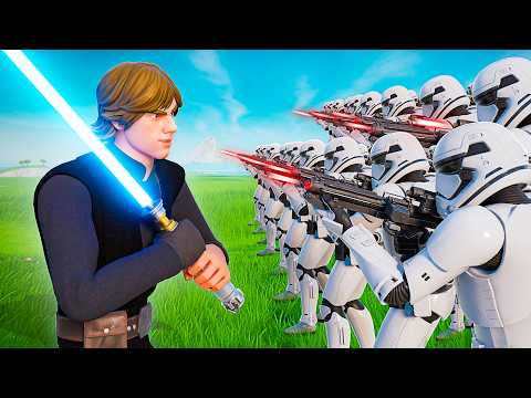 100 Stormtroopers vs 1 Jedi