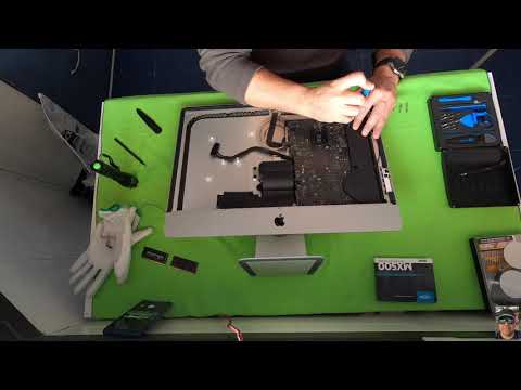 iMac Retina 4K del 2017 de 21,5". Cambio de SSD y Ampliación de RAM de 8 a 32 Mb