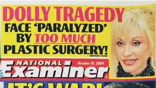Dolly Parton - Shattered Image featuring years of scandalous (untrue) tabloid reports